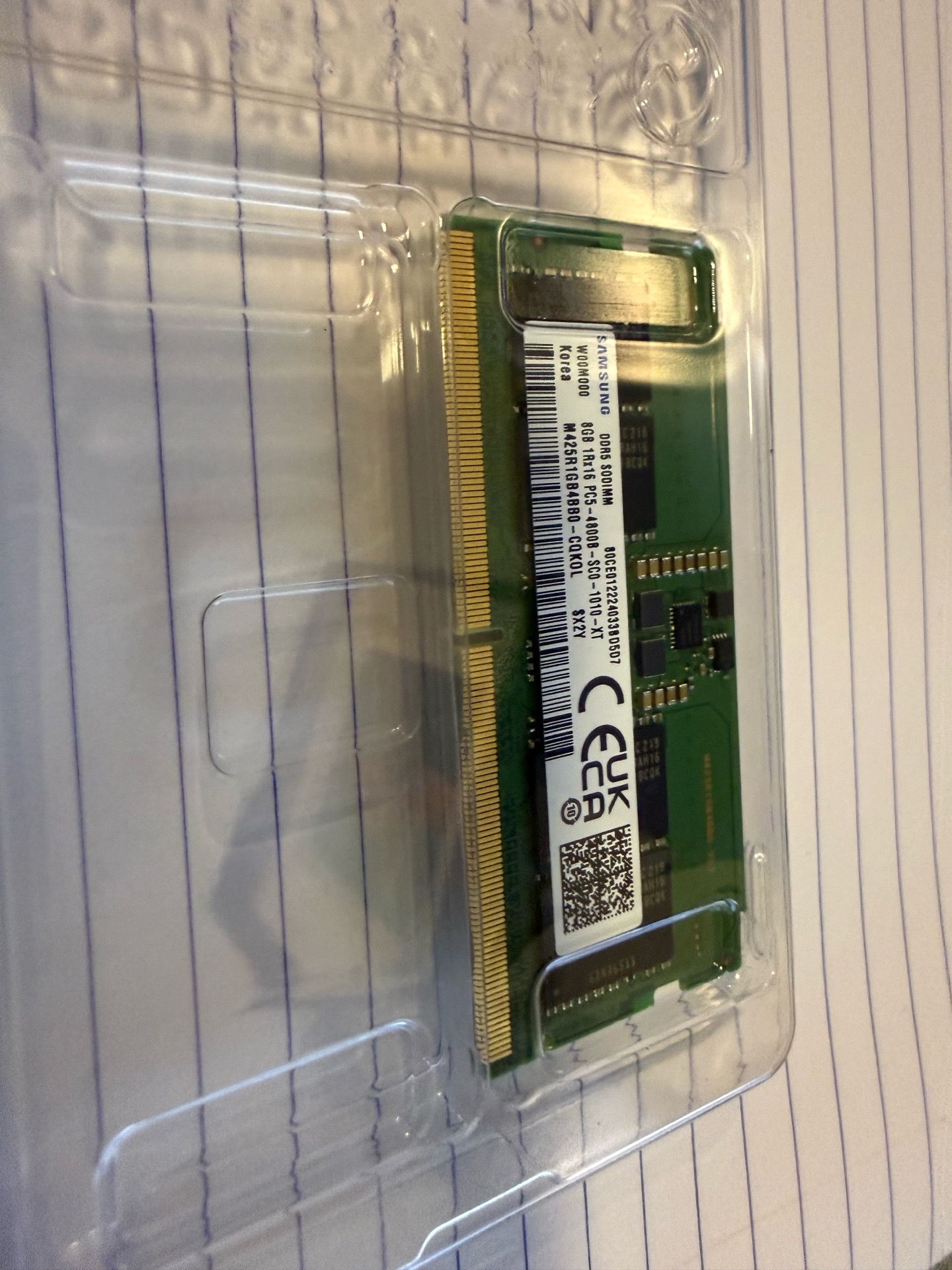 8GB DDR5 Laptop Ram