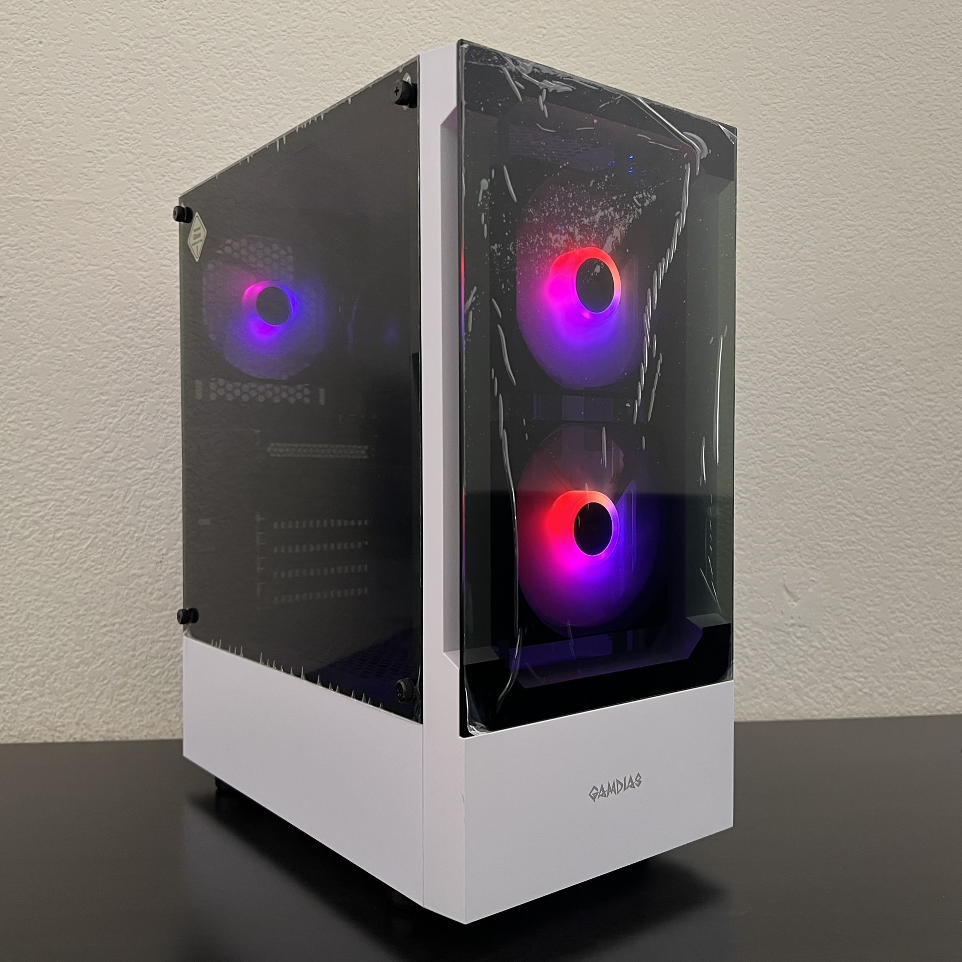 FAST Midrange Intel ARC Gaming PC Computer (Ryzen 5 5500, Intel ARC A380, 16GB RAM, 1TB NVMe + 1TB HDD)