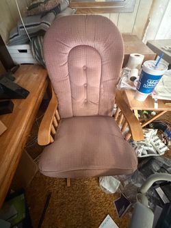 Pink Rocker Glider