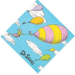OH THE PLACES YOU'LL GO BEV NAP - Party Supplies - 16 Pieces

 Beverage Napkins