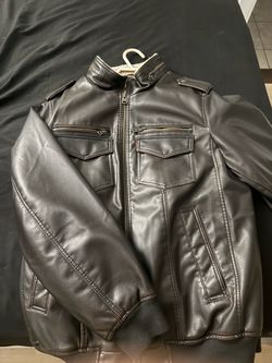 Levi's Faux Leather Bomber Jacket