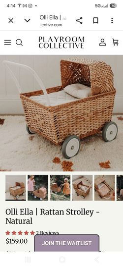 Olli Ella Strolley - natural brand new!