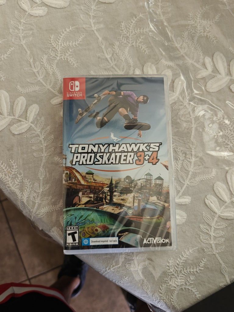 Tony Hawks Pro Skater 3 And 4 For Switch