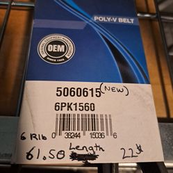 Serpentine Belt New
