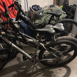 2 E-bikes And 1 Regular Bike