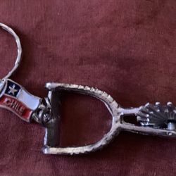 Silver key Chain