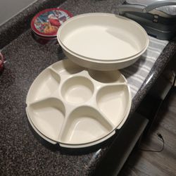 Vegetable Or Fruit Container W Cover 