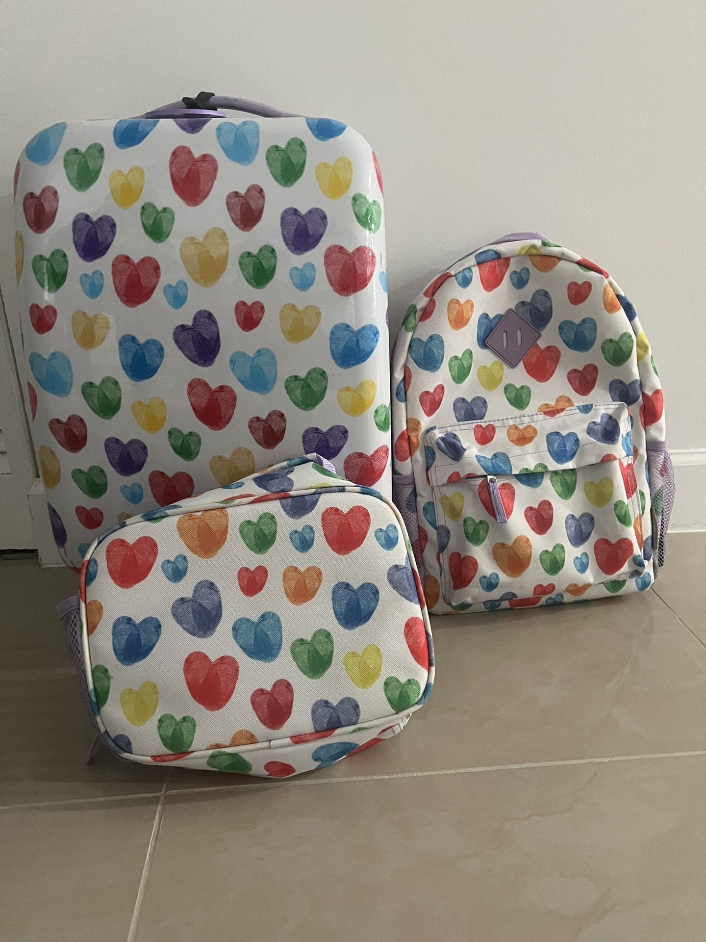 Kid’s Luggage Set 5 Piece Suitcase Set