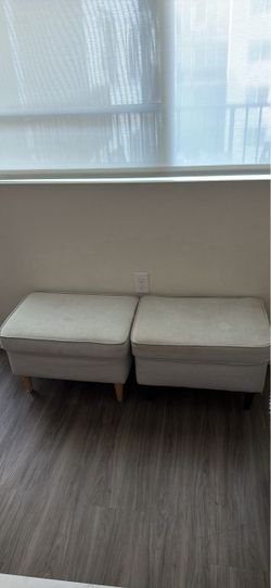 Two Ottomans