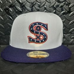 Chicago White Sox New Era x Cooperstown fitted hat size 6 7/8 54.9cm