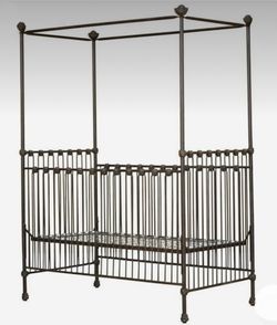 Wrought Iron Crib 