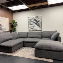 Uttermost Revelation 5 Piece Cloud Sofa (Retail $7,000+) - Delivery Available!