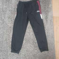 Shein Womens Girls Sweatpants XXL Black Drawstring Pockets Cuffed Joggers Lounge