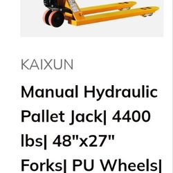 Manual Hydraulic  Pallet Jack. Make Offer!