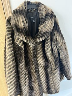 Alfani Fur Coat