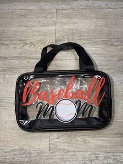 Baseball Mom Clear Tote Bag