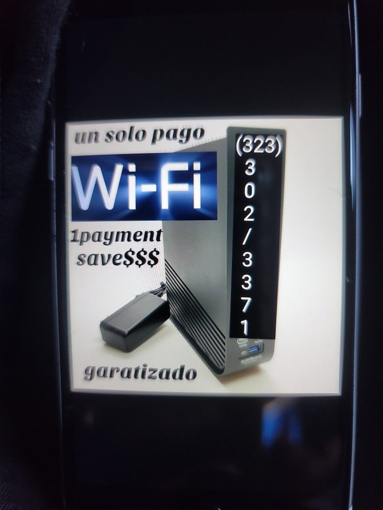 New Box Modem With Router Internet Wifi Cat5e Save Idiw