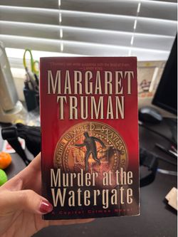 Murder at the Watergate book– Margaret Truman