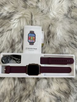 Relojes inteligentes para mujeres y hombres (responder/hacer llamadas), reloj inteligente de 1.8 pulgadas para teléfonos iOS/Android, monitor de activ