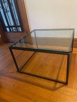 Glass Corner Table 3/4" Tempered