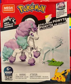 NEW Mega Bloks Pokémon Galarian Ponyta Construx Kit