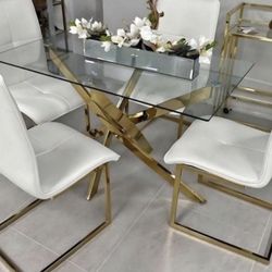 New 5pc Dining Set In Box Buy Now Pay Later Down No Credit Needed 