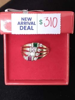 Yellow Gold 14k (.585) 2.6 grams Size 7.5