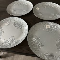 Z Gallerie Set Of 4 Plates Never Used 