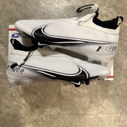 Men’s Nike Vapor Edge Elite 360 Flyknit Wide ‘White/Black’ Size 14W [CV6317-100]