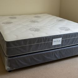 Queen Mattress ( Double Sided) With Free Box Spring - Free Delivery 🚚 Today