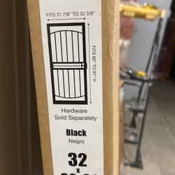 Steel Security & Storm Door 