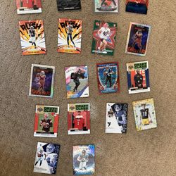 Football Player Cards! Jersey Patch, Rookie Cards, Pro Bowlers And More