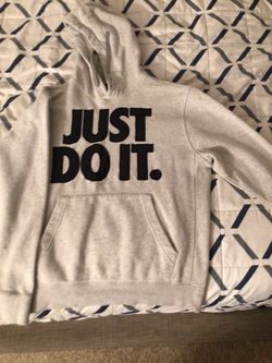 Nike just do it hoodie size M