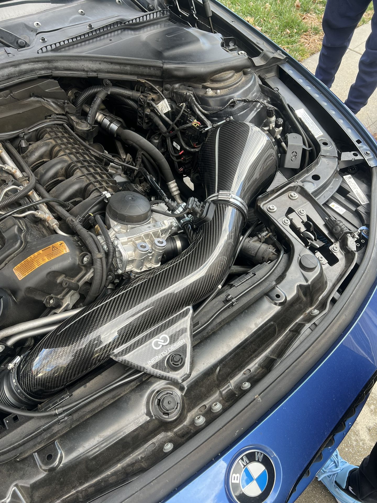 Infinity Design Aventuri Style BMW Air Intake (N55 Engine)