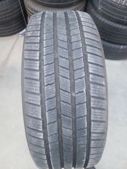 1.   285/45/22.  Michelin  60%