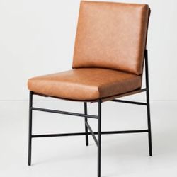 Hearth and Hand Leather/Metal Chairs