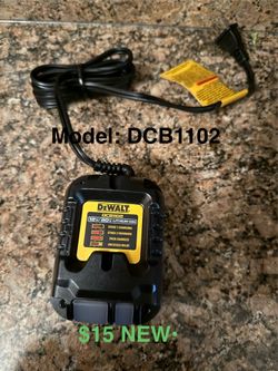 Dewalt 20v Charger 🔌 • New• DCB1102