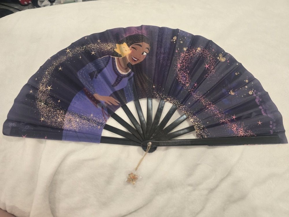 Disney Wish - Hand Folding Fan