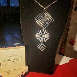 Dear Drew By Drew Barrymore Harlem Pendant Long Necklace