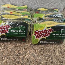 Cleaning Sponges Scotch Brite