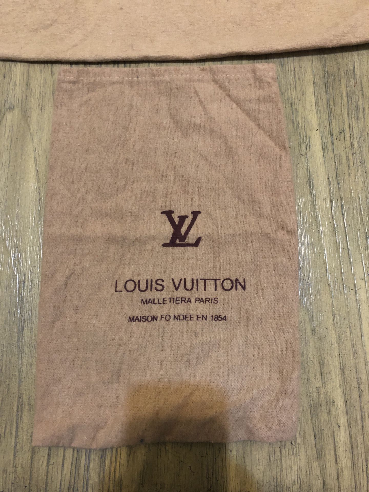 Louis Vuitton Empty Shortage Backpack /Carry on Dust Bag Large fancy pack  cover!