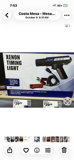 Timing Light with or without Dwell meter