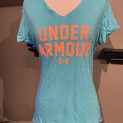 Blue/Orange Under Armour Shirt