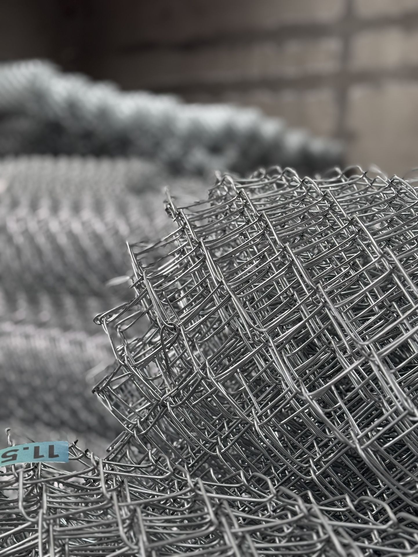 Chainlink Roll 6ft x 50ft 11.5GA 2” 1/4 Diamond Mesh Made in US Certified