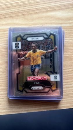 Panini Prizm Monopoly FIFA 2026 Cards Lot - Pelé, Vini Jr, Lewandowski!