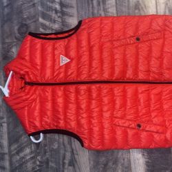 Guess Channel Quilt Puffer Vest