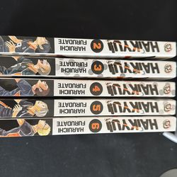 Haikyu mangas 2-6