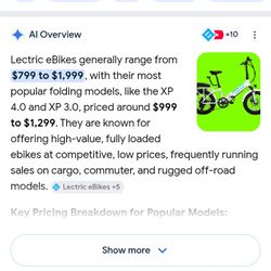 This Is A Electric E-bike (Lectric
