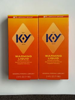 K-Y Warming Liquid Personal Lubricant 2-Pack