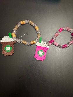 Perler beads starbucks
